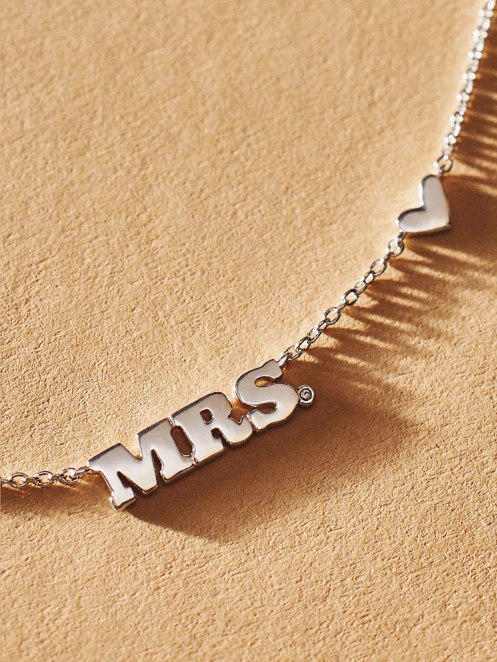 Kendra Scott Mrs. Pendant Necklace Silver